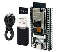 Freenove ESP32 CAM Dev Board Kit, Dual-core 32-bit 240 MHz Microcontroller, Onboard Camera WiFi+BT, Python C Code, Example Projects Tutorial