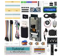 Freenove ESP32 Kit Dev CAM Board Super Starter Kit, Dual-core 32-bit 240 MHz Microcontroller, Onboard Camera WiFi+BT, 522-Page Detailed Tutorial, Python C Code, 78 Projects, 173 Items