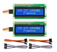 Freenove I2C IIC LCD 1602 Display Serial 16x2 Screen New Type (2 Pack) | Compatible with Arduino Nano Raspberry Pi Pico ESP32 Development Board