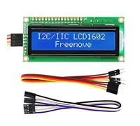 Freenove I2C IIC LCD 1602 Display Serial 16x2 Screen New Type | Compatible with Arduino Nano Raspberry Pi Pico ESP32 Development Board