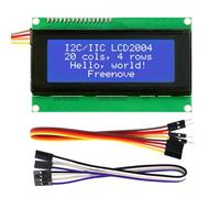 Freenove I2C IIC LCD 2004 Display Serial 20x4 Screen | Compatible with Arduino Nano Raspberry Pi Pico ESP32 Development Board