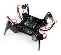 Freenove Quadruped Robot Kit (Compatible with Arduino IDE), Walking Crawling Twisting, App Remote Control, Servo STEM Project