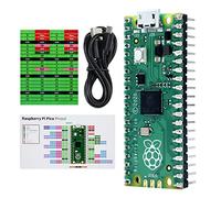 Freenove Raspberry Pi Pico Board Pre-Soldered Header, Dual-core Arm Cortex-M0+ Microcontroller, Development Board, Python C Java Code, Tutorial Example Projects
