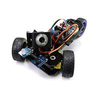 Freenove Three-Wheeled Smart Car Kit for Raspberry Pi 5 4 B 3 B+ B A+, Video Mode, Radar Mode, App Control, Ultrasonic Distance Sensor, Camera, Servo (Raspberry Pi NOT Included)