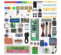 Freenove Ultimate Starter Kit for Raspberry Pi Pico 2 W (Included), Dual Arm Cortex-M33 and Dual Hazard3 RISC-V Microcontroller, 767-Page Detailed Tutorial, 224 Items, 119 Projects, Python C Java Code