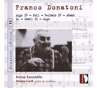 Freeon Ensemble/Cardi - Donatoni: Algo IV, Poll, Refrain IV