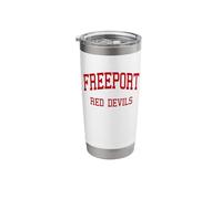 Freeport High School HS Freeport NY Retro Stainless Steel Insulated Tumbler