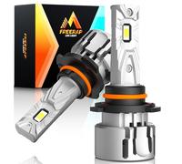 FREERAP 9006 LED Headlight Bulbs, 1:1 Size Halogen Upgrade Replacement,30000LM Brighter HB4 Bulbs, High Lumens LED Kit,6000K Cool White, IP68 Waterproof, Pack of 2