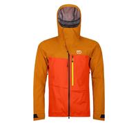 Freeride jacket Ortovox 3L Ravine Shell Jacket M (hot orange) man