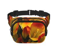 Freesia beautiful plant flower Fanny Pack for Women Men Fashion Waist Pack Adjustable Belt Bag for Workout Running Travelling Casual Waist Bag, Freesia Beautiful Plant Flower, One Size