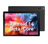 Freeski 10 Inch Tablet Android 14, 10GB RAM 64GB ROM 1TB TF, Octa-Core 2.0GHz Processor, 5G+2.4G WiFi 6, 8+5MP Dual Camera, 5000mAh Battery, Newest Tablets with Widevine L1 (Black)