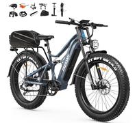 FREESKY 2026 Swift horse Ultra BAFANG Motor Electric Bike for Adults, 48V 35Ah Battery Ebike 140 Miles, 26" Fat Tire Dirt Mountain E Bike, Full Suspension, UL 2849 Certified by TÜV(Ultimate Kits)