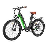 FREESKY Electric Bike, Dual Battery 48V 30A, 120 Miles(190KM) Long Range, Step-Thru ebike for Adults with 7-Speed Electric Bicycle Torque Sensor Full Suspension E-bike Commuting City Beach Snow