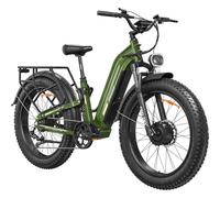 FREESKY Ranger AI Dual Motor Electric Bike for adults 26" fat tire ebike | 210Nm,105mile long range,Full suspension EAPC e bike,Step-thru,Mountain,hunting,off-road,commuter,pedal assist,all terrain