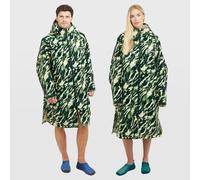 Freespirit Unisex Changing Robe Aquarobe Pro - Waterproof with Hood, Fleece Lining - Green S-M