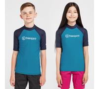 Freespirit Kids' Short Sleeve Rash Vest, Blue 13Y