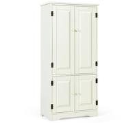 Freestand Storage Cabinet Antique Low Floor Cabinet Double Door Cabinet