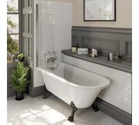 Freestanding 1500mm Bath Tub Traditional Single Ended Bathroom Dragon Feet