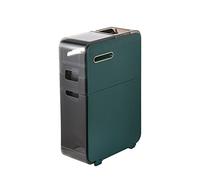 Freestanding 2/3/4 Tier Bathroom Floor Cabinet Slim Storage Tower with Clear Drawers & Wheels Perfect for Small Spaces Gap Filler Toilet Stylish Bathroom Dresser