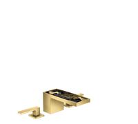 Freestanding 2 Handle Basin Tap Axor MyEdition 70 Without Plate Gold