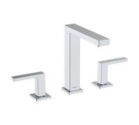 Freestanding 2 Handle Basin Tap Hansgrohe Tecturis E Recessed PushOpen drain 150mm Chrome