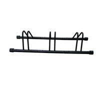 Freestanding 3 Bike Rack Steel Floor Stand For Mountain Road Bikes Space Saving Organizer For Garage And Outdoor
