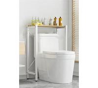 Freestanding 3-Tier Toilet Storage Rack - Over the Toilet with Adjustable Legs Space-Saving Bathroom Shelves Perfect for Small Spaces and Clutter-Free Living.