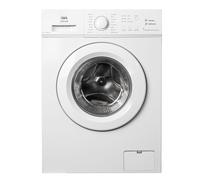 SIA SWM6100W/A Freestanding Washing Machine, 6kg Capacity, A Energy Rating, 16 Washing Programs, Quick Wash, Timer Delay, 2 Year Parts & Labour Guarantee