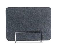 Freestanding 9mm Desk Partition Soundproof Noise Reduction Privacy Screen for Office 2Pack Office Cubicle Divider Enhance Workspace Acoustics & Focus