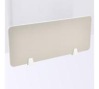 Freestanding Acoustic Desk Dividers for Privacy 47.2"x11.8" Privacy Panels with Support Feet Ideal for Call Centers Offices Libraries Workstations E 120x30CM
