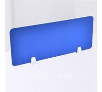 Freestanding Acoustic Desk Dividers for Privacy Soundproof Panels with Support Feet Ideal for Call Centers & Office Workstations D 110X30CM/43.3X11.8IN