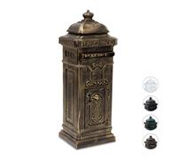 Freestanding antique mailbox Vintage Post Box Rust-proof Lockable Rustproof