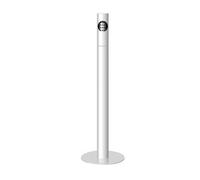 Freestanding Ashtray - Vertical Stainless Steel Smoking Bucket, Floor-standing Cigarette Butt Collection Box, Removable for Public Smoking Areas