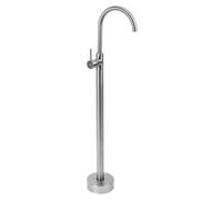 Freestanding Basin Faucet Rea Lungo Brush Nickel