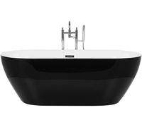 Freestanding Bath 1700 x 800 mm Black CARRERA
