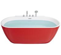 Freestanding Bathtub ROTSO 1700 x 800 mm Red