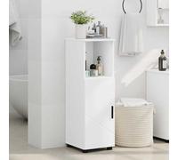 Freestanding Bathroom Storage Cabinet with Door Bath Storage Cupboard Unit