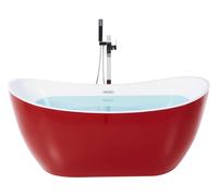 Freestanding Bathtub ANTIGUA 1500 x 750 mm Red