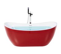 Freestanding Bathtub ANTIGUA 1700 x 770 mm Red