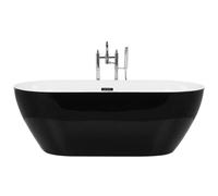 Freestanding Bathtub CARRERA 1700 x 800 mm Black