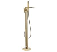 Beliani Freestanding Bathtub Faucet Della Gold, Gold