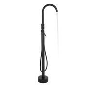 Freestanding Bathtub Faucet, Shower Mixer Taps, Freestanding Tub Filler, Floor Mount, 360° Swivel, Handheld Shower Head for Bathing & Showering Pet Bathing