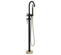 Freestanding Bathtub Faucet TUGELA Black/ Gold