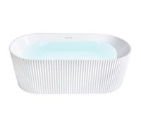 Beliani Freestanding Bathtub GOCTA 1700 x 800 mm White, White