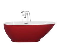Freestanding Bathtub GUIANA 1730 x 820 mm Red
