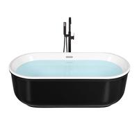 Freestanding Bathtub PINEL 1700 x 800 mm Black