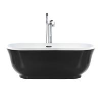 Freestanding Bathtub TESORO 1700 x 770 mm Black