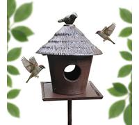 Freestanding bird feeder, feeder stand, bird table, cast iron