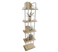 Freestanding bookcase Side shelf Living room shelf Kitchen shelf 5-tier