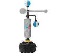 Freestanding Boxing Bag with Swing Arm, 360° Adjustable Punching Bag, Height Adjustable 160-200cm, Sucker Base for Fitness Training and Reaction Target